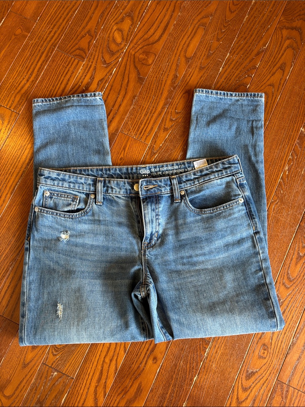 GAP Men's Medium Blue Relaxed Boyfriend Jeans